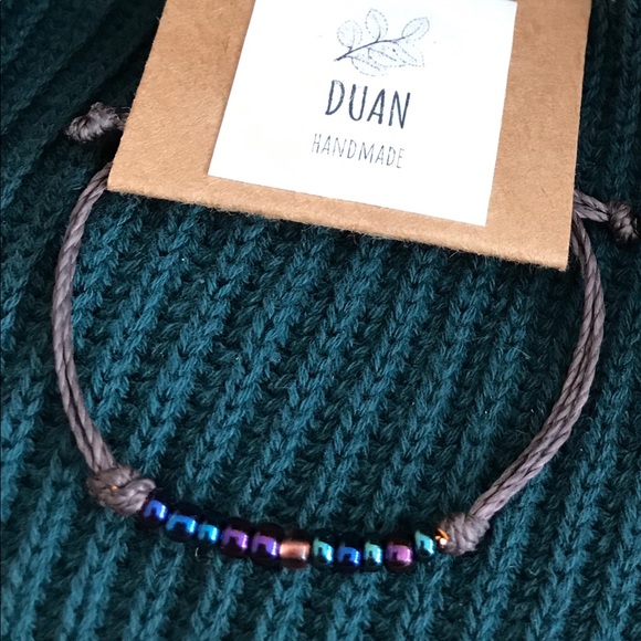 NWT Handmade beaded wire & string bracelet - Picture 5 of 5